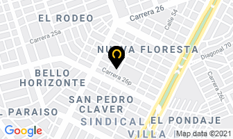 Mapa de Orlando Romero / Arte Screen en Cali