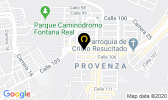 Mapa de Orlando¨s Broaster en Bucaramanga
