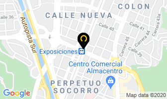 Mapa de Oro Broker Ltda. en Medellín