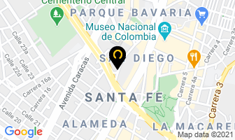 Mapa de Oro's Factory en Bogotá D.C