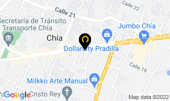 Mapa de Oropelly Muebles en Chía