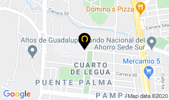 Mapa de Orozco Gutiérrez Federico en Cali