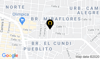 Mapa de Orozco Hermanos en Santa Marta