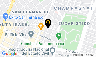 Mapa de Orquesta D'cache en Cali