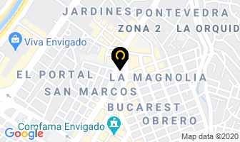 Mapa de Orquesta Hermanos Martelo Jr en Envigado