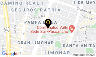 Mapa de Orquesta La Cali Charanga en Cali