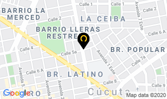 Mapa de Orquesta Manuel Alvarado en Cúcuta