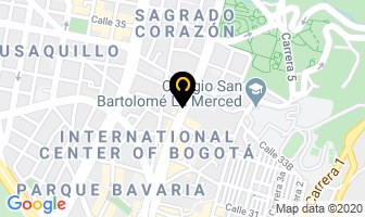 Mapa de Orquesta Resolución en Bogotá D.C