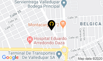 Mapa de Orquidea Real Hotel en Valledupar