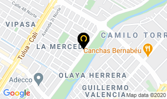 Mapa de Orquideorama en Cali