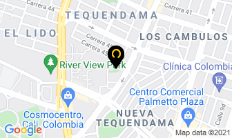 Mapa de Ortega Chávez María Edilma en Cali