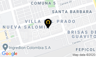Mapa de Ortega Muñoz Fernando A. en Cali