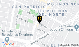 Mapa de Ortho Center Ltda. en Bogotá D.C