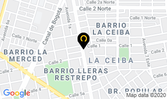 Mapa de Orthocity en Cúcuta