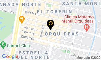 Mapa de Orthoclinic Ltda en Bogotá D.C