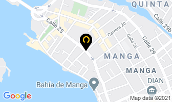 Mapa de Ortholine en Cartagena