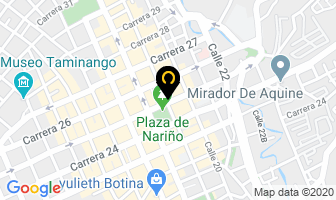Mapa de Orthomax Digital Pasto en Pasto