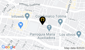 Mapa de Orthoreir en Ibagué