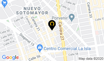 Mapa de Orthosander en Bucaramanga