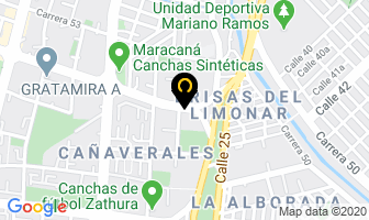 Mapa de Ortiga Verde en Cali