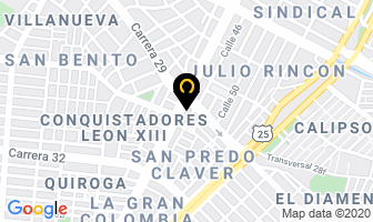 Mapa de Ortiz Cuellar Santiago en Cali