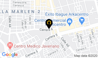 Mapa de Ortomedical de colombia en Ibagué