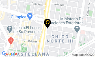 Mapa de Ortonet en Bogotá D.C