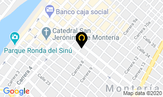 Mapa de Ortopedia Del Sinú Ltda. en Montería