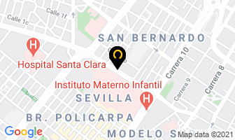 Mapa de Ortopedica J & C en Bogotá D.C