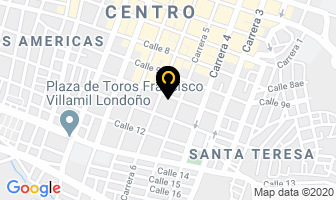 Mapa de Ortopédica San Carlos en Popayán