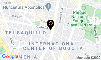 Mapa de Ortopedica Teusaquillo en Bogotá D.C