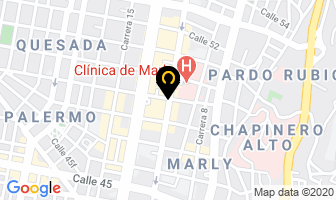 Mapa de Ortopedicos Disalud en Bogotá D.C