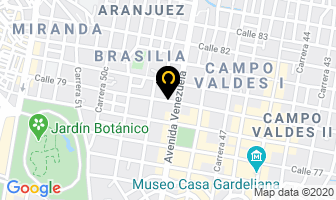 Mapa de Ortopedicos La 79 en Medellín