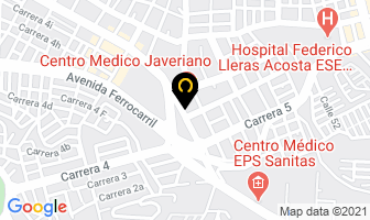 Mapa de Ortotécnica en Ibagué