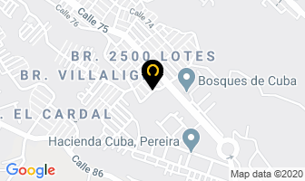 Mapa de Oscar De Jesus Aranzazu Martinez en Pereira