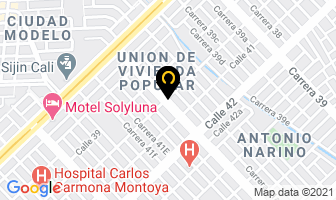 Mapa de Oscar El Buey ( O.d.m ) en Cali