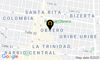Mapa de Oscar Gutierrez en Palmira