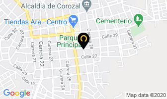 Mapa de Oskar Peluqueria en Corozal