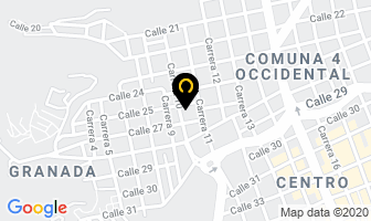 Mapa de Osmetal en Bucaramanga