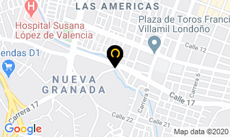 Mapa de Osofete Colorete en Popayán