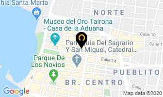 Mapa de Osorio Oscar en Santa Marta