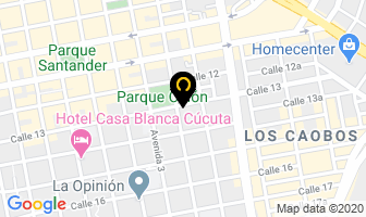 Mapa de Ospina Sánchez Ramón Antonio en Cúcuta