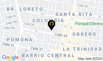 Mapa de Ostrauma Valle Ltda. en Palmira