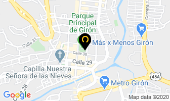 Mapa de Otoniel Pinilla en Girón