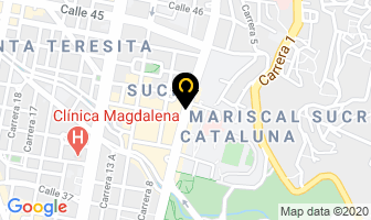 Mapa de Otosalud en Bogotá D.C
