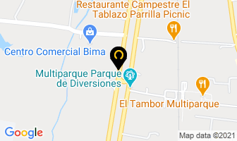 Mapa de Outlet Centro Comercial Bima en Bogotá D.C