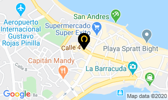 Mapa de Outlet Usa. en San Andrés