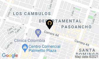 Mapa de Outsourcing Asociados en Cali