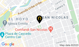 Mapa de Outsourcing E.u. Servicios Financieros en Cali