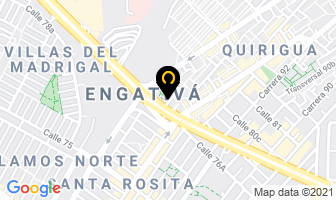 Mapa de Overoles Quirigua en Bogotá D.C